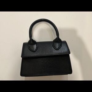 Black purse